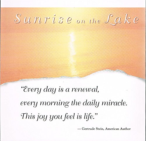 Sunrise on the Lake