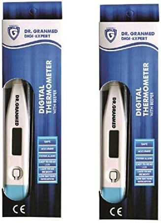 DR GRANMED Digi Expert Accurate Digital Thermometer (Pack of 2)