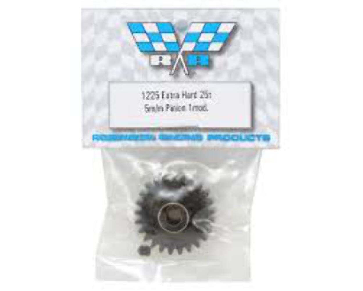 Robinson Racing Products Robinson Racing 1225 Extra Hard High Carbon Steel Motor Pinion Gear, 5Mm Bore, 1.0 Mod Pitch, 25 Tooth, Brown/A