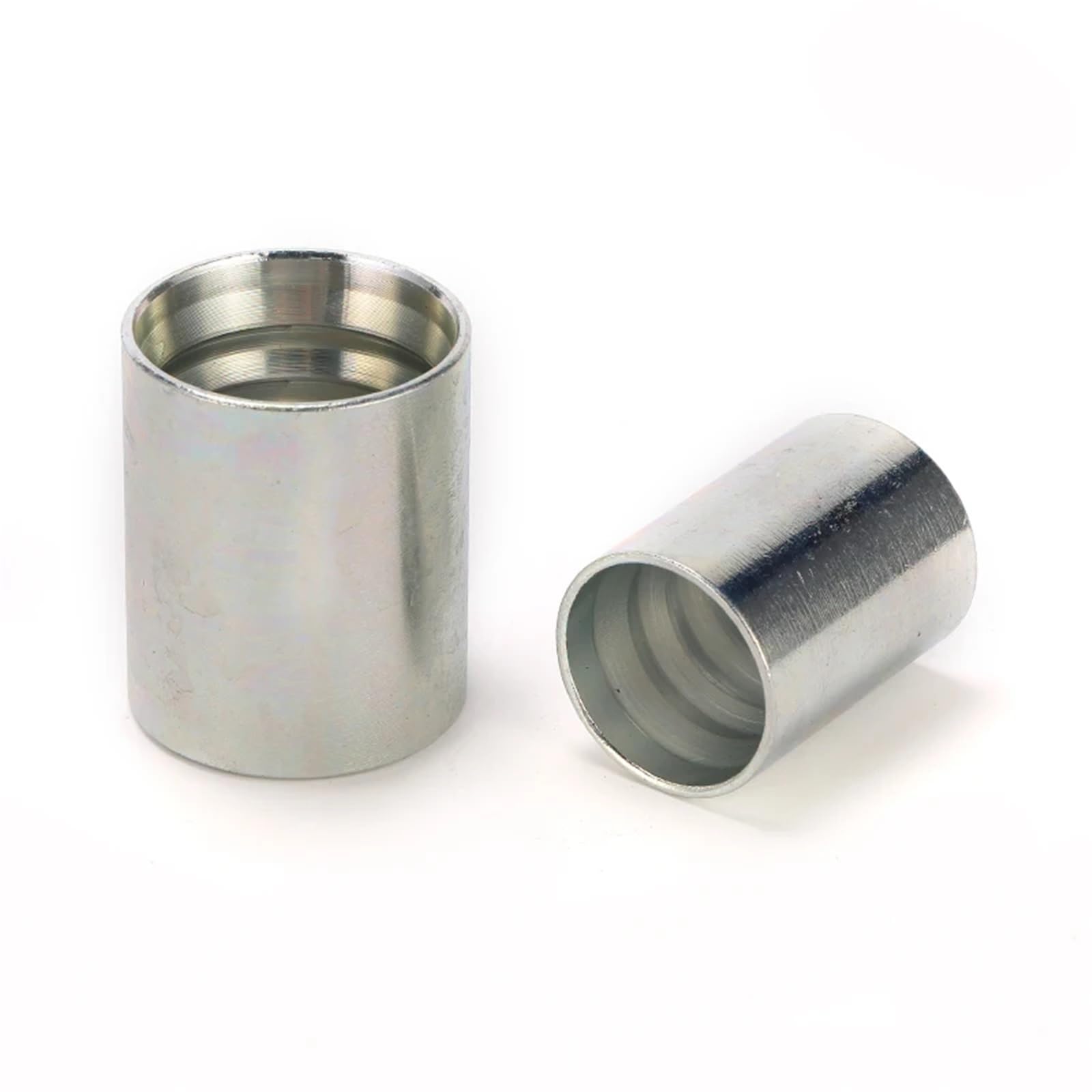 50pcs,00110-12,DN20, Hose Connector,Ferrule For R1,1SN Hose,Hydraulic Fittings,Use with 3/4'' Hoses,High Pressure,Length 43