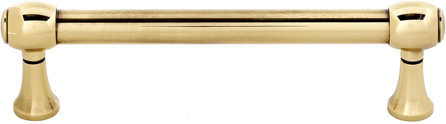 Alno A980-4-PB Royale Transitional Pulls, Polished Brass