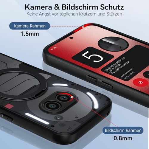 Coque Nothing Phone 2a antichoc magnétique pour éliminer le risque de casse - 6