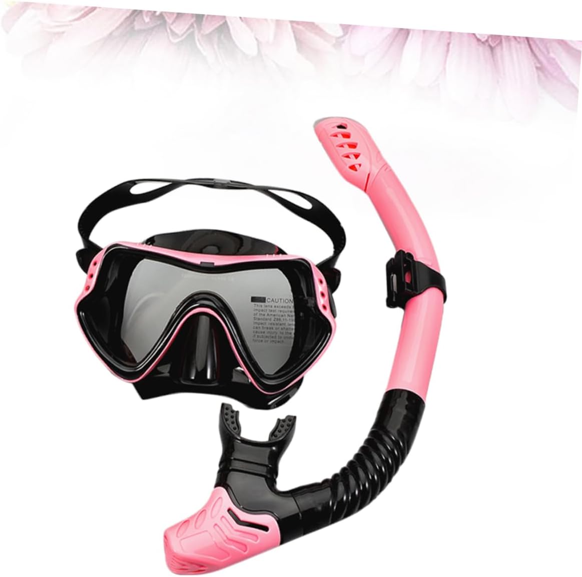 1set Silicone Diving Mask and Breathing Tube Set for Adults Fog Design for Snorkeling and Scuba Diving Adventures