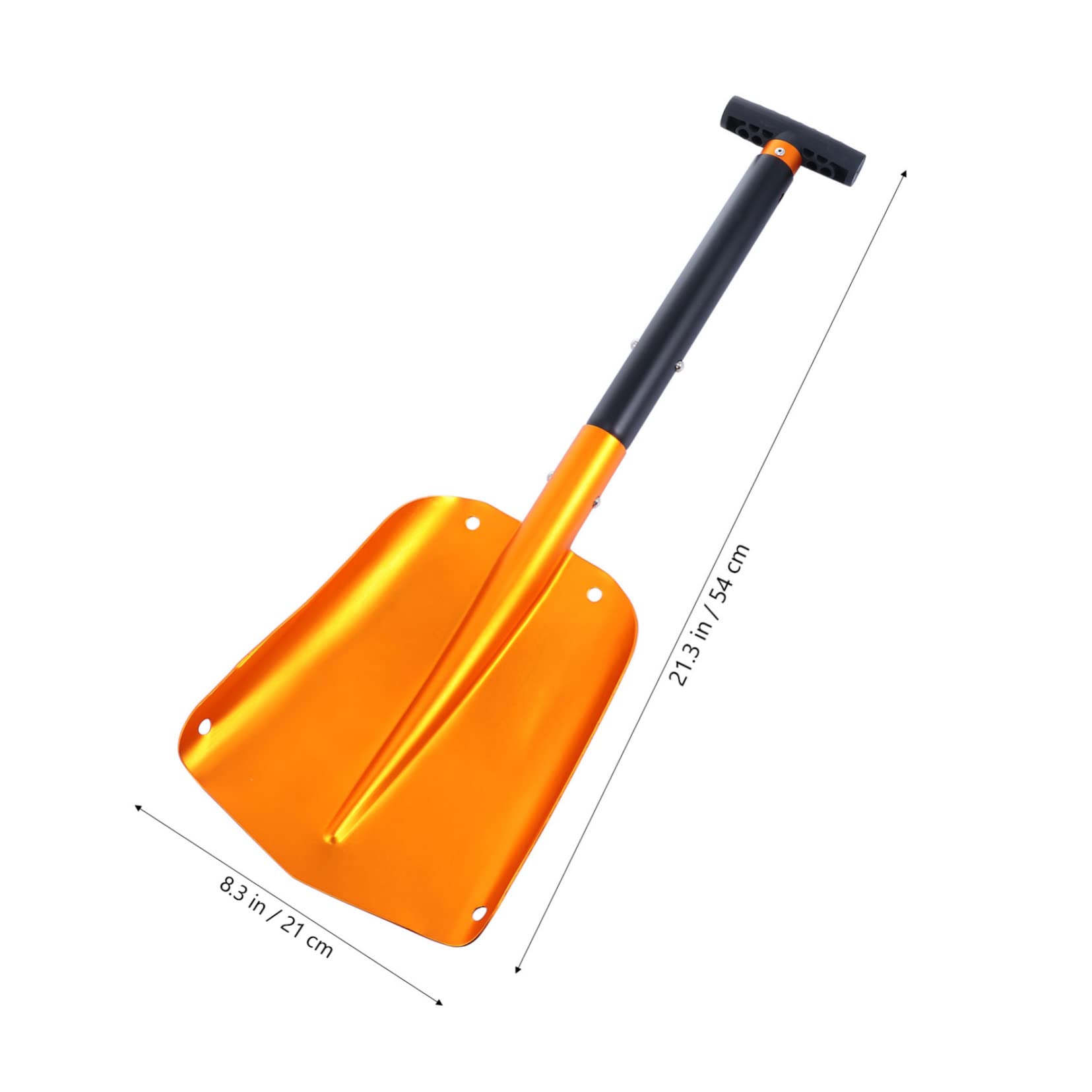 Toyvian 1 Pièce Pelle Hors Route Grattoir à Neige Pelle De Neige Pelle De Déneigement Pelles à Neige Robustes Grattoir à Glace Pliant Pelle De Dégivrage Gel Aluminium Couleur Aléatoire