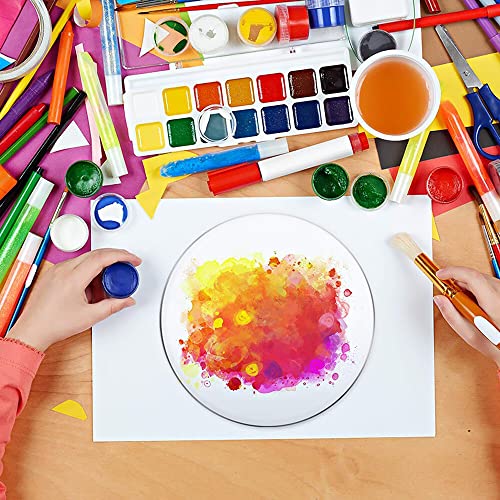 Gsrhzd Acrylscheibe Rund, 10 Stück 15CM Acrylplatte Transparent, 2MM Dick Acrylscheiben, DIY Transparent Acrylglas Rund, für Weihnachten Bilderrahmen Malen Handwerk Projekt Zeichen DIY