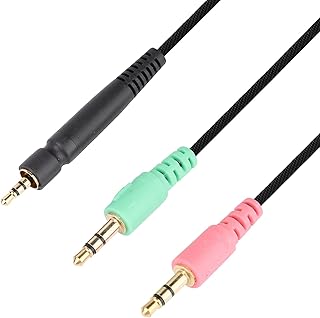 Gaming Headphone Cable,3.5mm Plug Wire,for Sennheiser G4ME ONE/for ZERO/PC 373D / PC37X GSP 350/500 / 600 and Other Head-mounted Gaming Earphone (PC version)