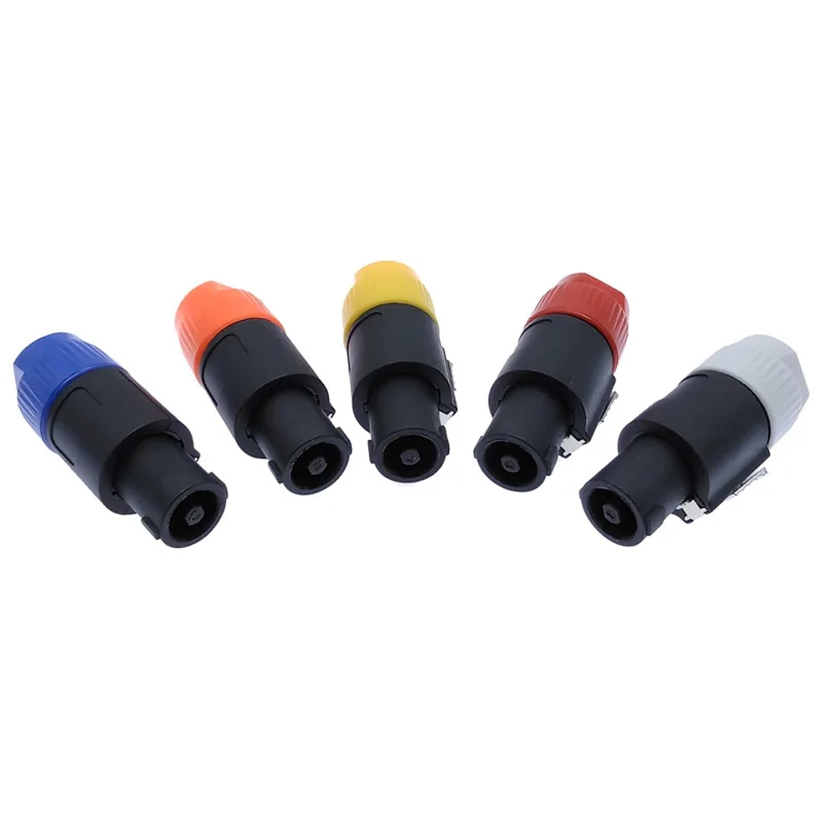 Złącze Speakon 4-biegunowy męski głośnik audio pin LED 1 szt. (1)