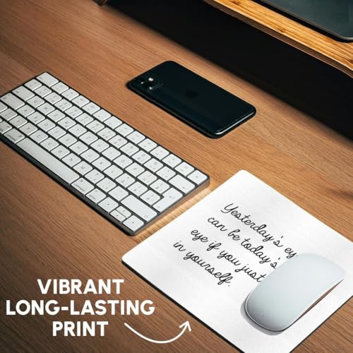 Mouse Pad 3dRose Blanco 8x8 Pulgadas miniatura 6