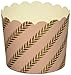 Simply Baked CLG-140 Disposable and Oven-Safe Baking Cups, Large, Pink Gold Leaf