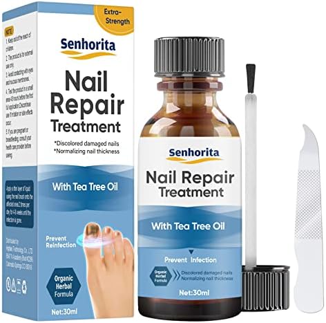 Toenail Fûngus Treatment, Extra Strength Nail Repair Liquid for Toenail and Fingernail, Nail Repair Solution for Thick Cracked Discolored Nails, Restore Healthy Nails