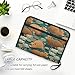 ALAZA Capybara Water Lily Blossom Leaf Expandable Filing Folder Storage Organiser Box Files, 13 Pockets Zip Filing Folders for Home or Office Documents