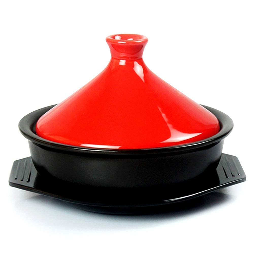 Tajine En Fonte Authentique 18cm - Marmite Marocaine Traditionnelle Pour Cuisson Lente Et Saine