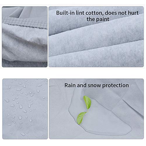 Image of Special Car Cover for KIA Forte 2009-2018 All Weather Full Coverage Breathable Windproof Waterproof Dustproof Scratch Resistant UV Protection Outdoor&Indoor Cover (Yellow)