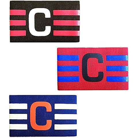 YQ 3PCS Brazalete de Capitán de Fútbol Cover