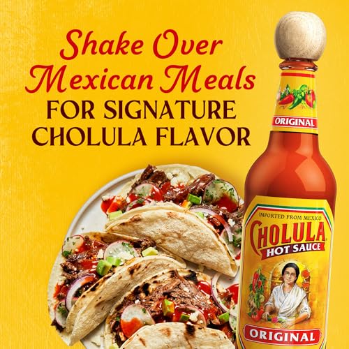 Cholula Original Hot Sauce with Wooden Topper, 5oz. by Cholula Hot Sauce