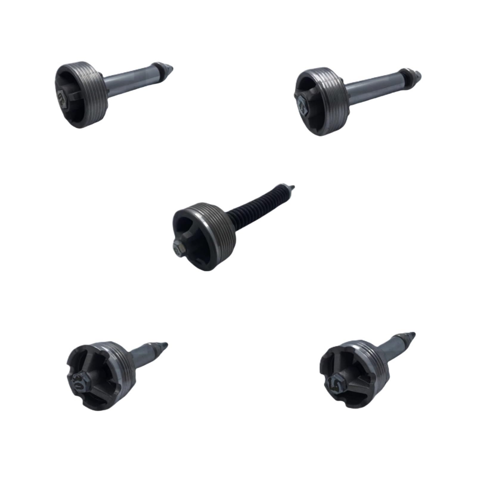 Válvula de retención hidráulica DX DH220 215-5-7-9, válvula de derivación, número de pieza 410128-00063, for equipos de construcción.(Dark Grey)