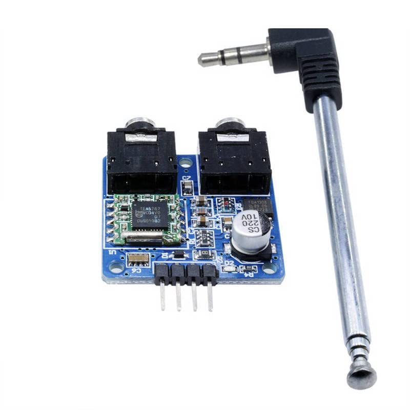 Miniatura 5 de 1 Unidades TEA5767 FM Módulo de Radio Estéreo para Arduino 76-108MHZ con Antena de Cable Gratis Kit DIY Módulo Electrónico
