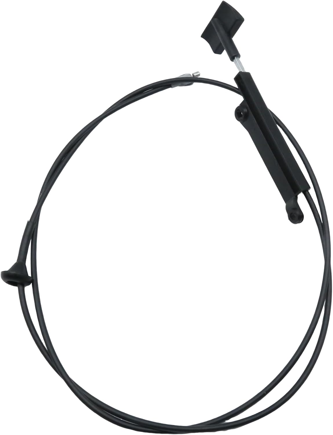 Saihisday 912043 Hood Release Cable with Pull Handle, Replacement for Ford Mustang 1994 1995 1996 1997 1998 1999 2000 2001 2002 2003 2004, Replaces F4ZZ16916A
