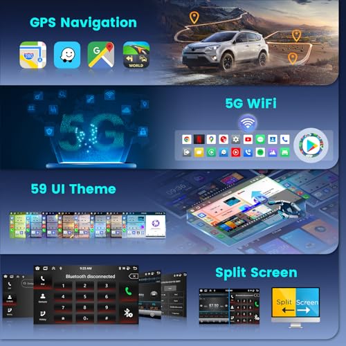 8Core 4+64GB 9" Android 15 Car Radio for Dodge Charger/Magnum 2005-2007 by Fuluku - Used condition - Image 9
