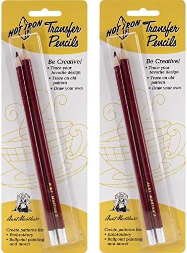 Hot Iron Transfer Pencils 2/Pkg (2 Pack)
