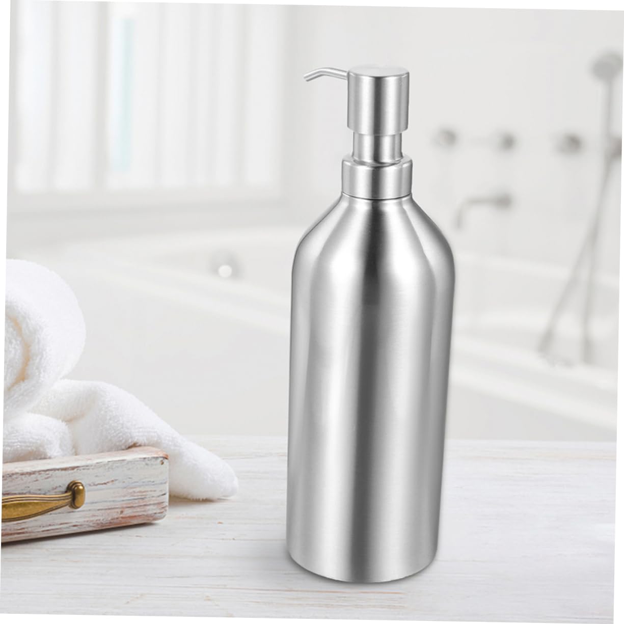 700ml Dispensador Piezas Inoxidable 2 Jabón, de Acero