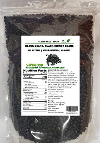 6 LB 100% ALL Natural, Black Turtle Beans ,Black Beans,Black Kidney Beans