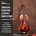 AKLOT Handcrafted Full Size Violin: Solid Wood Matte Fiddle, Acoustic Beginner 4/4 Violin Kit with Hard Case, Lesson Book, Bow, Shoulder Rest, Extra Strings, Tuner, Fretboard Stickers (VRT-AmiCS)