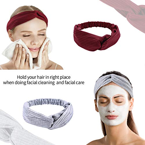 12 Pcs Meartchy Boho Headbands For Women, Womens Bandeau Headbands Beach Headbands, Head Bands Women Hair, Floral Vintage Twisted Criss Cross Elastic Head Wrap Hair Accessories #TOP2