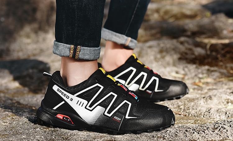 Balance Shoes for Men, Ortho Balance - Orthopedic Pain-Relieving Walking Shoes, Wide Width Waterproof Outdoor Breathable Non-Slip Comfort Slip-On Hiking Sneakers2