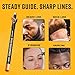The Cut Buddy Beige Speed Tracer Barber Pencil 4-Pack with Sharpener, Outline Beard & Hairline Before Trimming, for All Skin Types