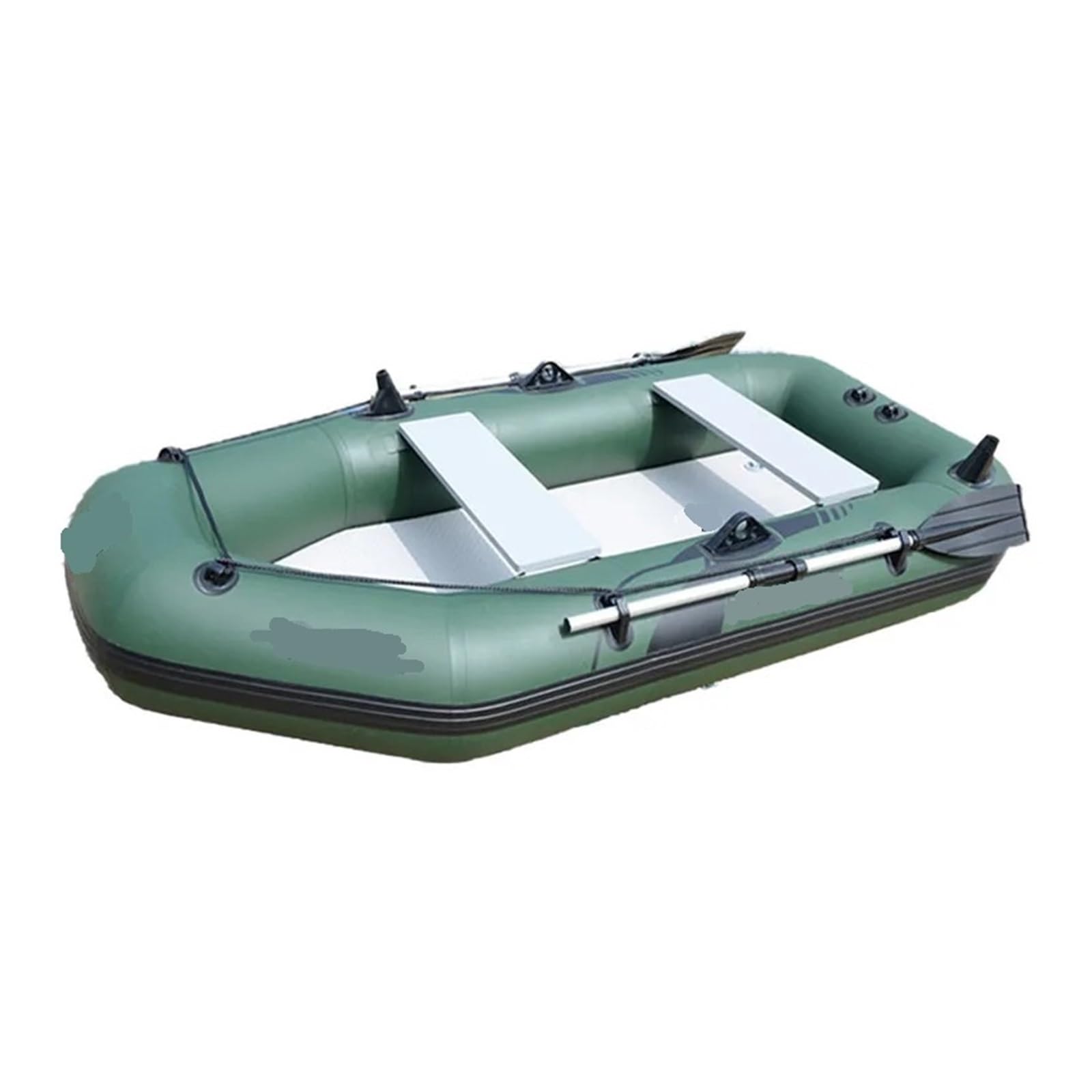 Barco de Pesca, Botes remos PVC, Estera Aire, inflables pontón Inferior