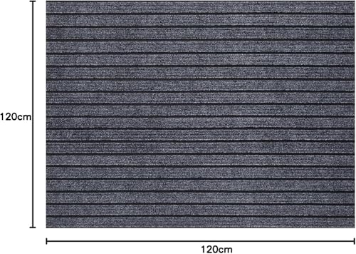 Tapis d'entrée extérieur et intérieur gris pour maison propre - 3