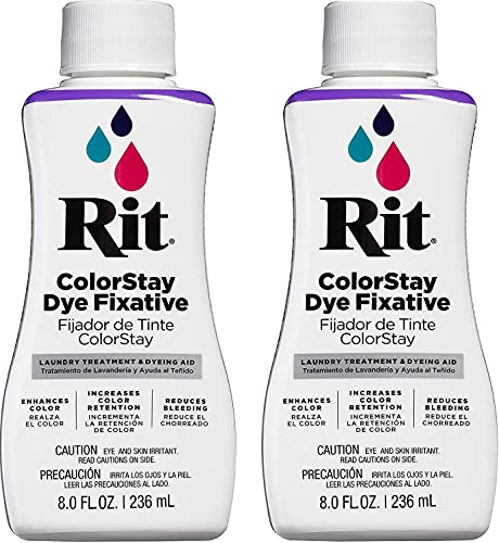 Rit Dye RIT COLORSTAY, 8 fl oz, Dye Fixative (. 0 2-8 fl oz, 0 Dye Fixative)