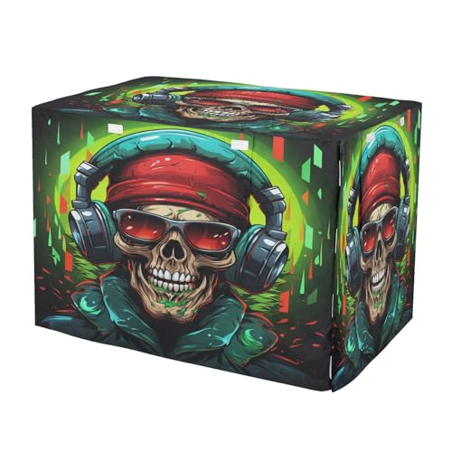 KAAVIYO DJ Housse ImperméAble pour Cage Chien et Chat,Idéale pour Les Cages D'intéRieur D'extéRieur. Musique De NoëL Cool