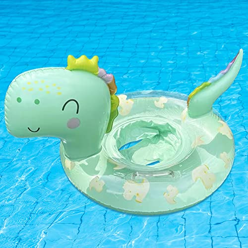 New Baby Swimming Pool Floats for Toddler Kids 8-48 Months Under 44lb, Inflatable Swim Ring Water Raft with Seat and Handle for Summer Beach Outdoor...