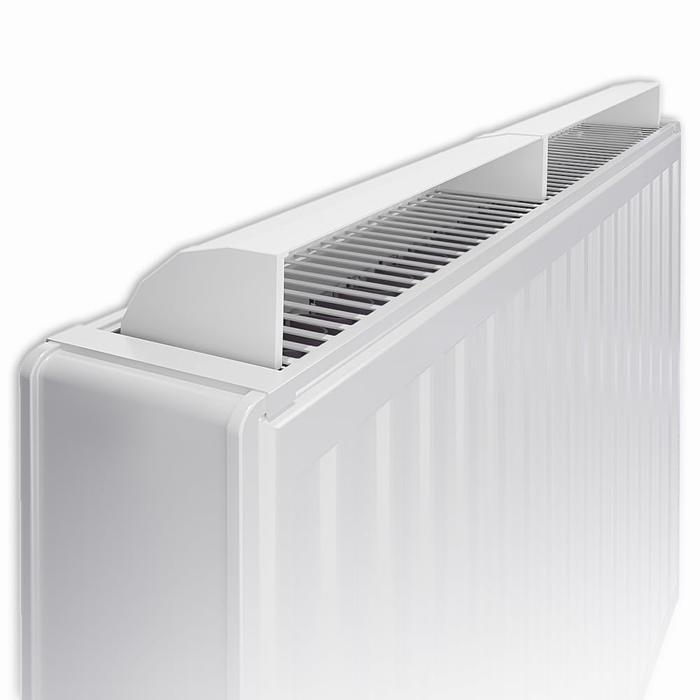Myhomeware Radiator Air Flow Adapter Heat Diverter Booster Radiator For Double (For 1300mm rads, 1250mm actual size) โ image 1