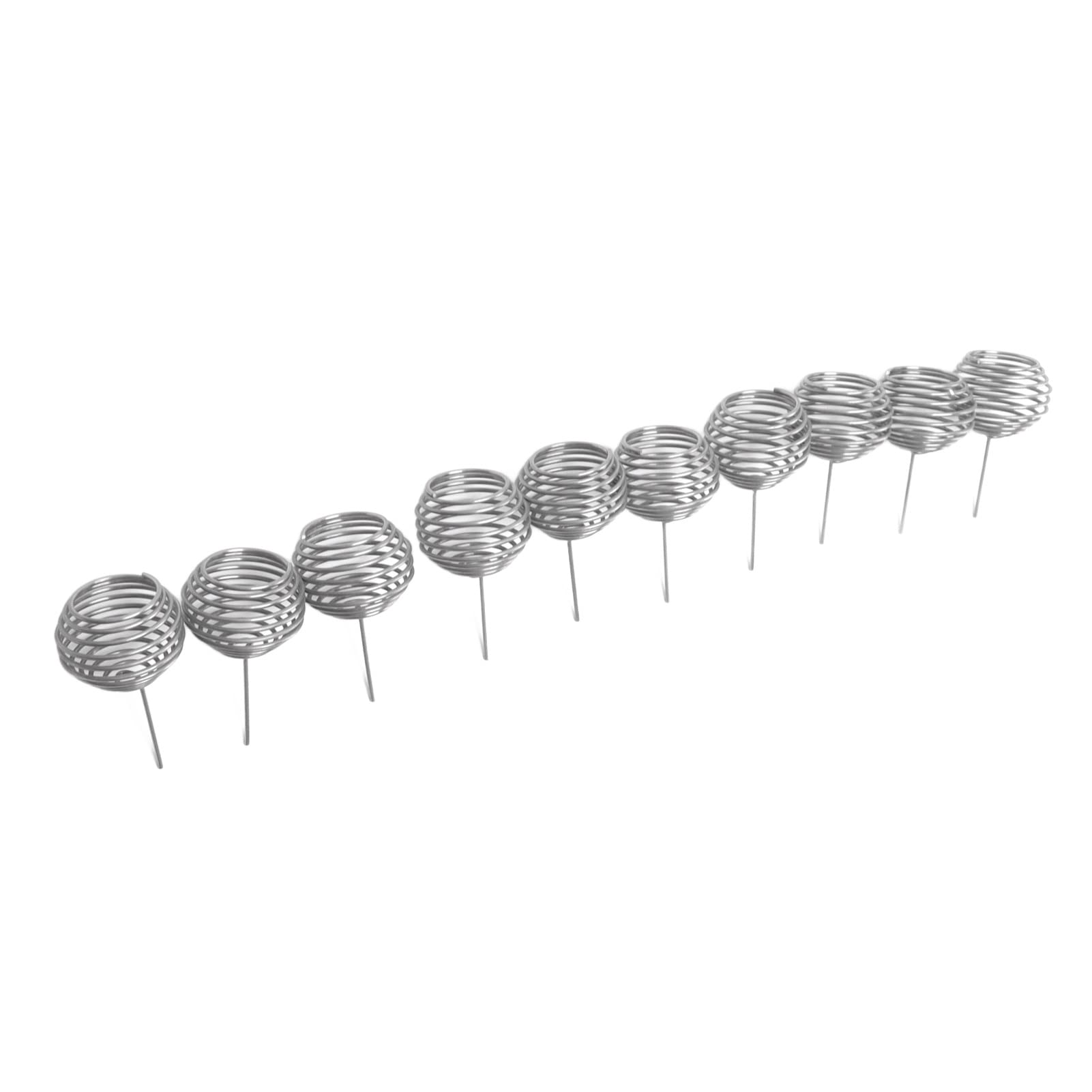 100pcs Panier en Acier Inoxydable pour Fertilisation des Plantes