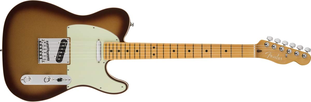 Amazon.com: Fender American Ultra Telecaster - Mocha Burst with