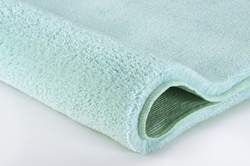 Kleine Wolke Relax Bath Mat textilgesellschaft, Synthetic, Sage Green, 55 x 65 x 3 cm