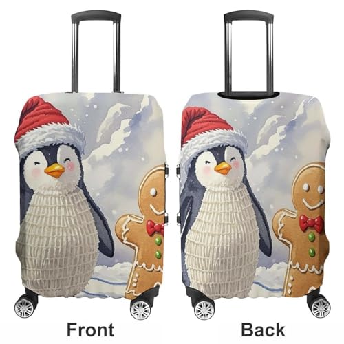 Luggage Covers for Suitcase Travel Luggage Cover Suitcase Protector Snow Mountain Buddies Elastic Suitcase Cover Washable Baggage Covers Fit 19-32 Inch Luggage XL3