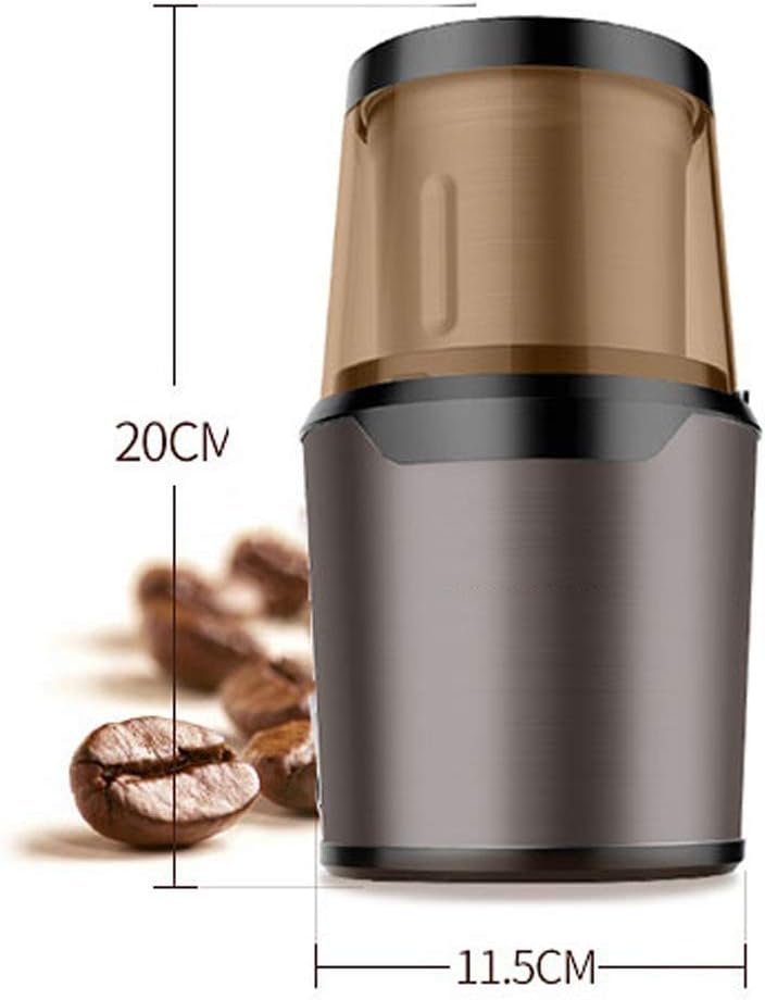 Electric Coffee Grinder - Professional Heavy Duty Stainless Steel, Conical Burr - Grind, Adjustable Cup Size(E)