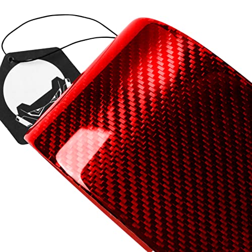 Image of NVCNX Real Premium Carbon Fiber Compatible with Chevy /Chevrolet Camaro 2010-2015 2011 2012 2013 2014 Sun Visor Cover for Car Front Roof Interior Upholstery Accessories 2