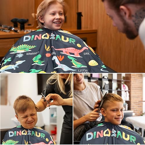 FZSECRIU friseurumhang，friseurumhang kinder，haarschneideumhang，umhang haare schneiden，frisierumhang，friseurumhänge