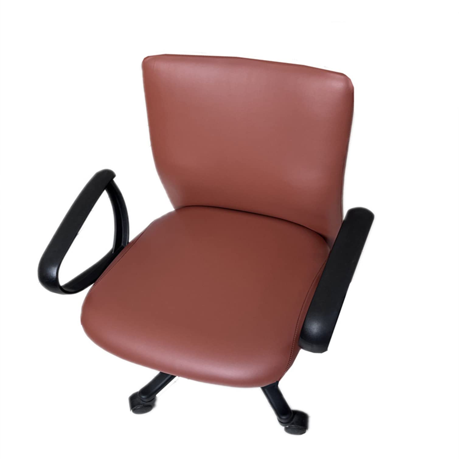 Housse De Chaise Bureau En Cuir PU - Imperméable, Antidérapante, Extensible | Protection Contre Taches, Rayures, Poussière - Bleu