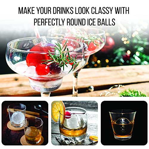 Molde para cubos de hielo redondos Gadgetime USA miniatura 4