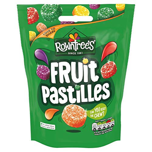 Pochette de Pastilles aux Fruits Rowntree - 120 g - Lot de 8