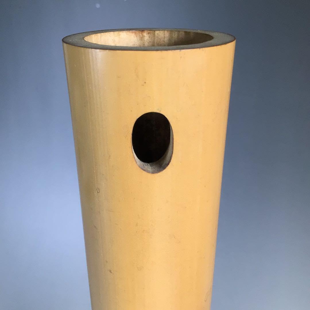 Ｎ４９　尺八花入　『黒田宗傳作』『表千家　堀内宗完　箱書』『銘　白鶴』　共箱 Amazon.co.jp: N49 尺八花入 『黒田宗傳作』『表千家 堀内宗