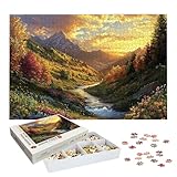Puzzle 6000 Piezas Adultos, Puzzle Otoño con Exquisita Caja de Embalaje, 6000 Piezas Rompecabezas Desafiante para Adultos, Rompecabezas Paisaje para Toda la Familia, Regalo Mujer y Hombres, -7412