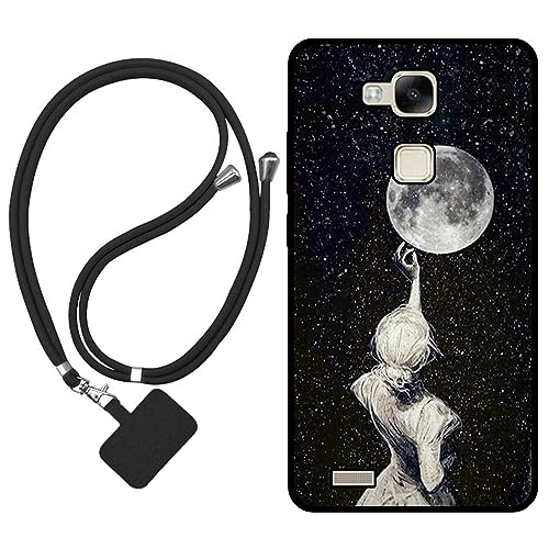 Sunrive Cover compatibile con Huawei Ascend Mate 7,Custodia Case in