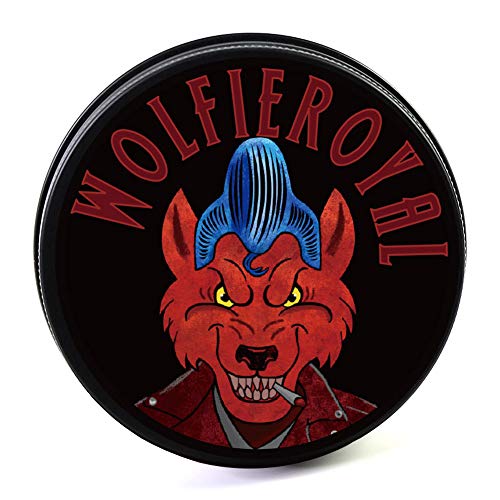 WOLFIEROYAL Styling Natural Hair Wax Matte Finish Molding Wax Hair Men Paste Quiff,Strong Hold - Great For Various Hair Types, Lengths And Textures